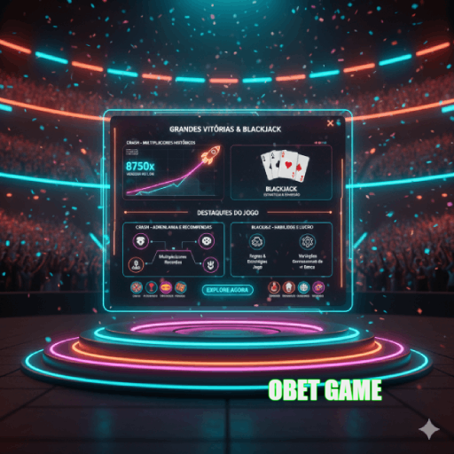 Viva o Crash da OBET GAME e ganhe com emoção!